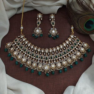 Regal Radiance Bridal Victorian Choker Set