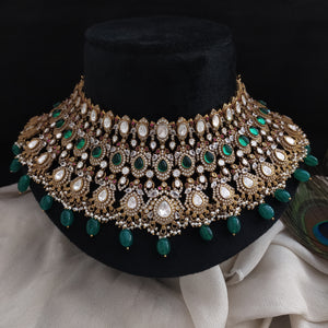 Regal Radiance Bridal Victorian Choker Set