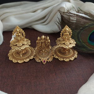 Sacred Elegance of Handcrafted Goddess Sindoor Box with Traditional Embellishments