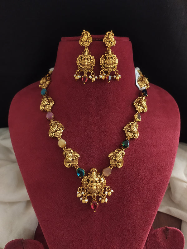 Goddess Lakshmi Necklace Designs Online Shopping Indian Goddess