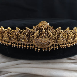 Amazing Kemp & Zircon Stones Antique Hip Belt