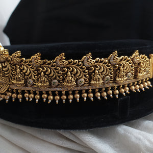 Amazing Kemp & Zircon Stones Antique Hip Belt