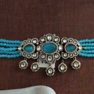 Ethereal Elegance Victorian Diamond Choker Set