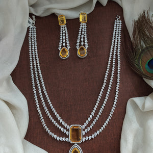 Zircon Double Layered Haram Set