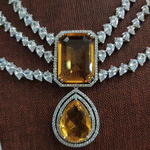 Zircon Double Layered Haram Set