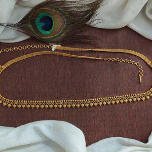 Antique Design Kemp Stones Hip Chain 