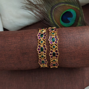 A Touch of Floral Enchantment Floral Design Kemp Antique Bangles