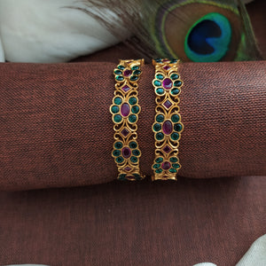 A Touch of Floral Enchantment Floral Design Kemp Antique Bangles