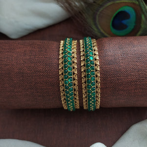 Captivating Design Antique Design Kemp Stones Bangles 