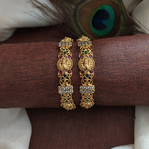 Sonal Fashion's Antique Design Kemp Stone Bangles
