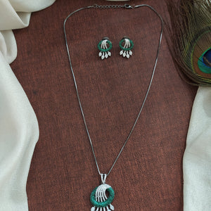 Unveiling Victorian Grandeur: Stunning Design Victorian Diamond Zircon Chain Set