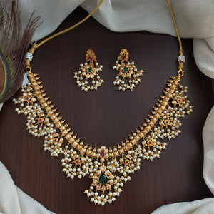 Antique Guttapusalu Necklace Set