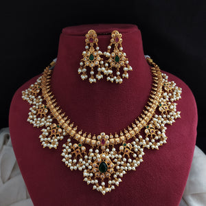 Antique Guttapusalu Necklace Set