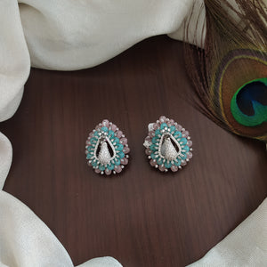 A Touch of Victorian Romance Victorian Diamond Designer Zircon Studs