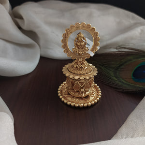 Antique Sindhoor Dabi with Lakshmi Ji Design