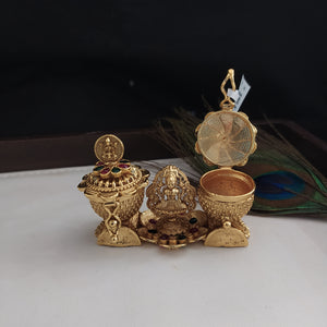 Antique Lakshmi Sindoor Dual Dabi