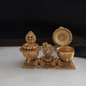 Antique Lakshmi Sindoor Dual Dabi