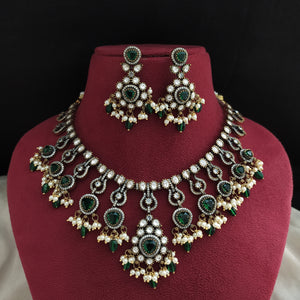 Budget-Friendly Victorian Necklace Set – Festive Special
