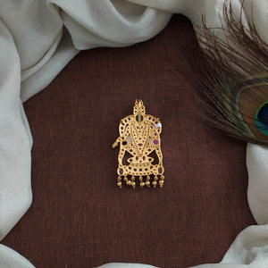 Antique Kemp Pendant Featuring Lakshmi