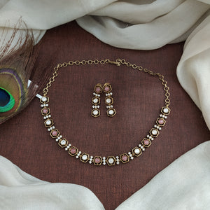 Budget-Friendly Victorian Necklace Set | Moissanite Statement Jewellery