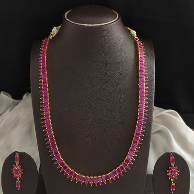 Zircon necklace set