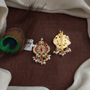 Jadau Kundan Billa Hair Accessories – Traditional Bridal Hair Jewellery