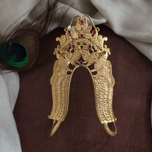 Full Gold Plated Designer Vanki / Bajubandh – Traditional Armlet Jewellery