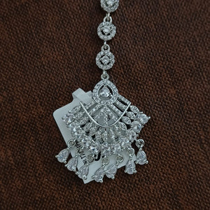 Ad & Zircon Stones Mang Tikka