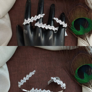 Trending Zircon Finger Ring – Sparkling Designer Ring Jewellery