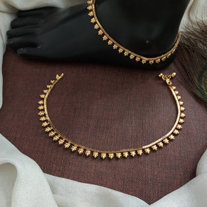 Plain Everyday Wear Anklets – Standard Size 10.5"