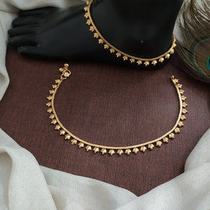 Plain Everyday Wear Anklets – Standard Size 10.5"