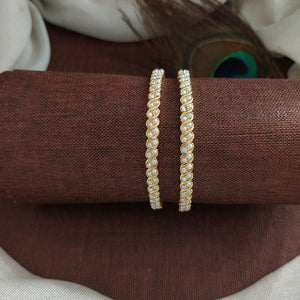 Traditional Freshwater Pearl Bangles – Bridal / Festive Must-Have