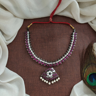 Oxidised Necklace
