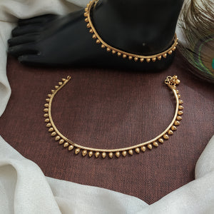 Plain Everyday Wear Anklets – Standard Size 10.5"