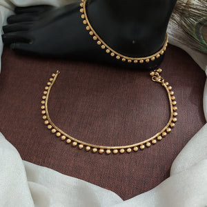 Plain Everyday Wear Anklets – Standard Size 10.5"