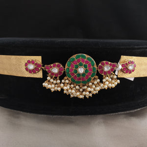 Trending Jadau Kundan Hip Belt (Daabu) – Traditional Bridal Waist Belt