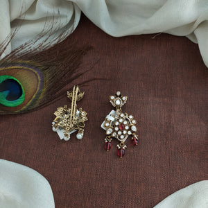 Victorian Finish Moissanite Hair Accessories – Designer Hair Jewellery in Multiple Colours