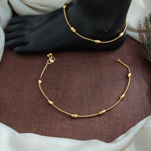 Plain Everyday Wear Anklets – Standard Size 10.5"