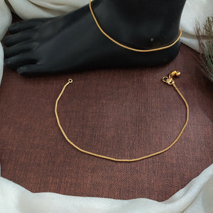 Plain Everyday Wear Anklets – Standard Size 10.5"
