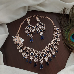 Modern Zircon Necklace Sets - Sonal Fashion Jewellery