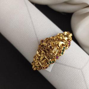 Antique Kada & Bracelet with lord lakshmi