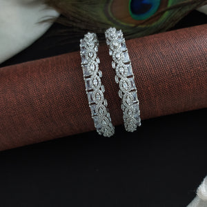 Alluring Designer Zircon Bangle Set
